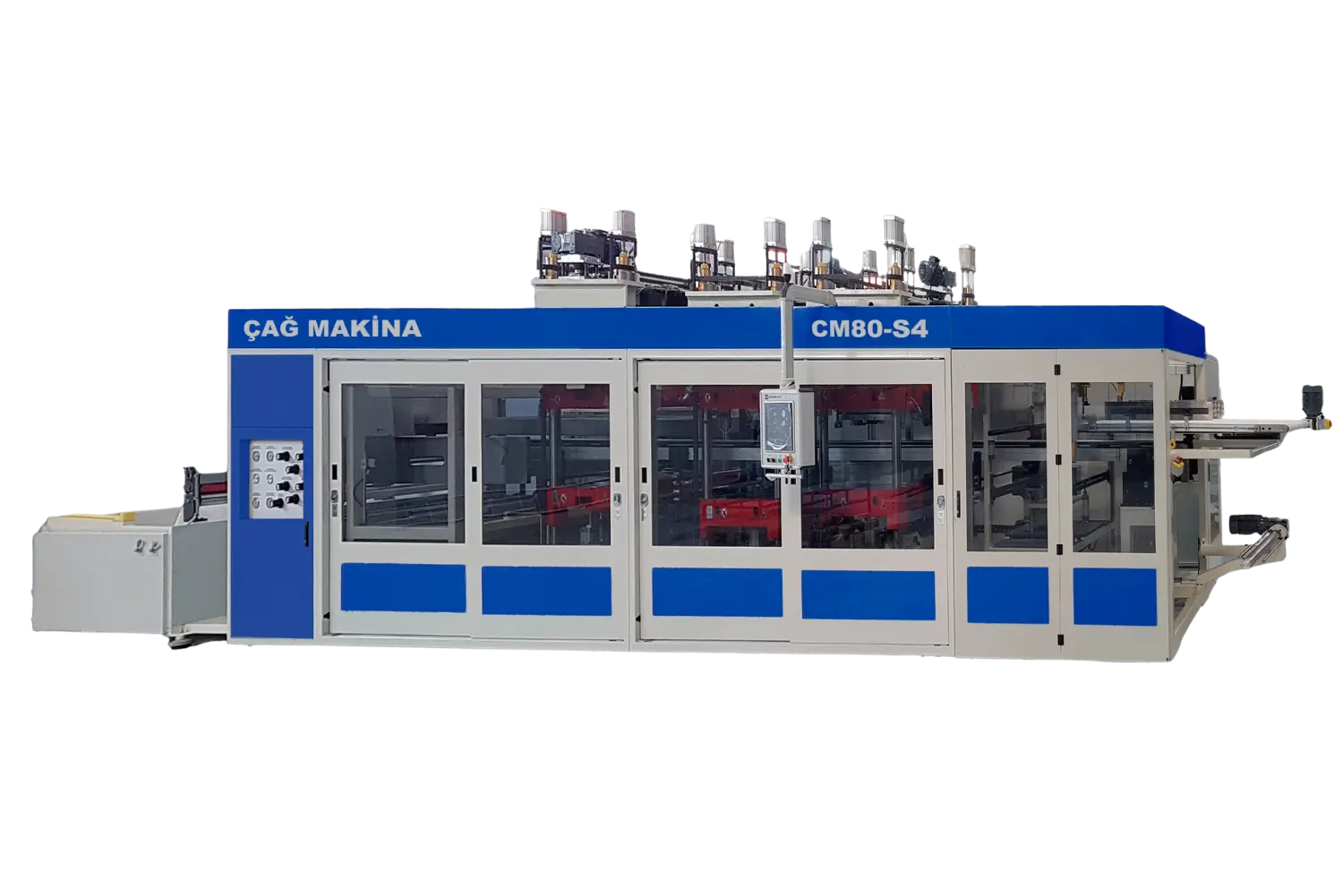 Çağ Makine CM80 Çok İstasyonlu Termoform Makinesi