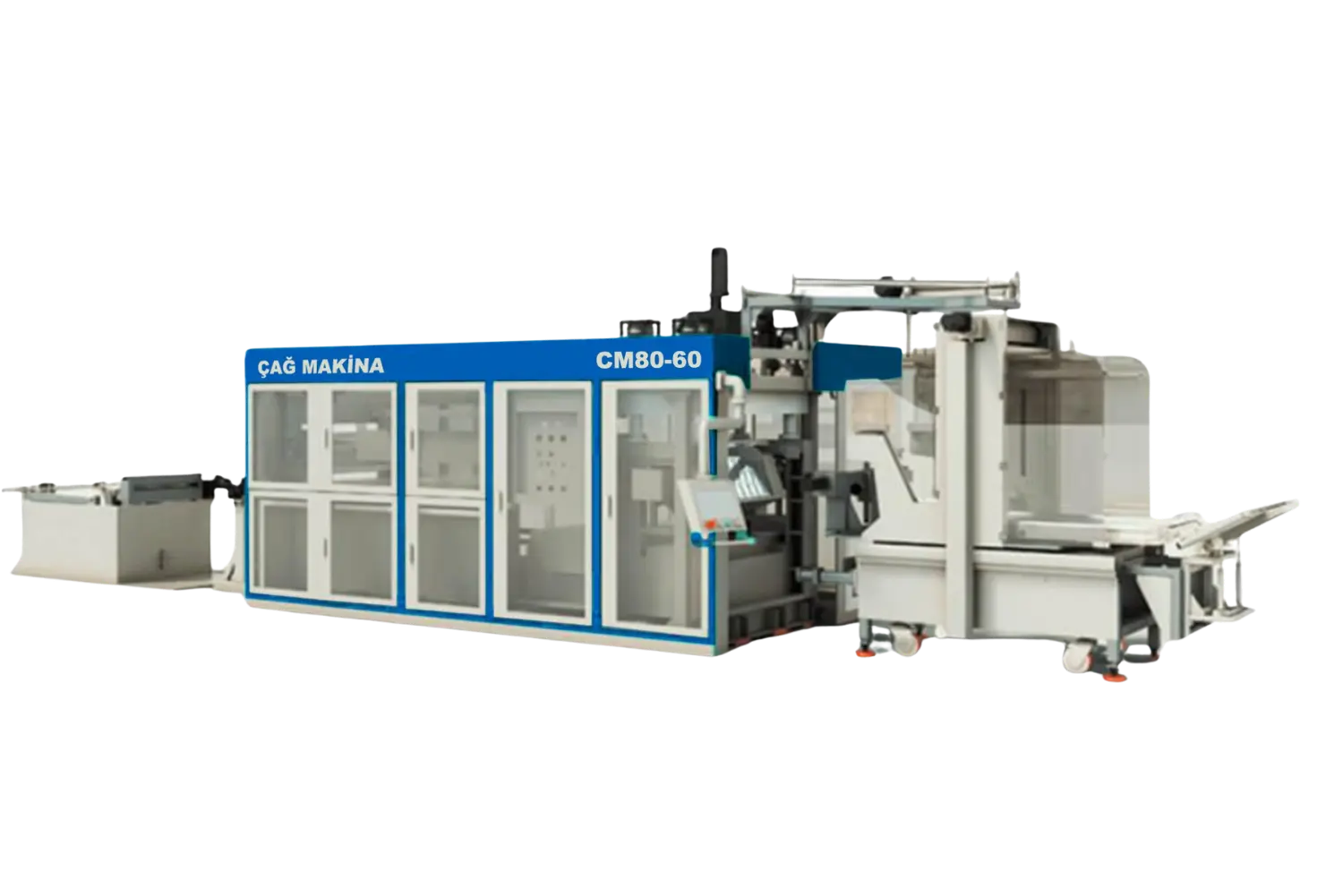 Çağ Makine CM80-60 Devirmeli Kalıplı Termoform Makine Sistemi